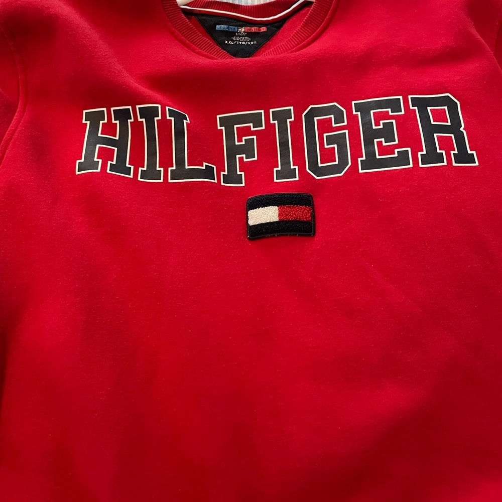 Tommy Hilfiger Sweatshirt Red Size (XXL)